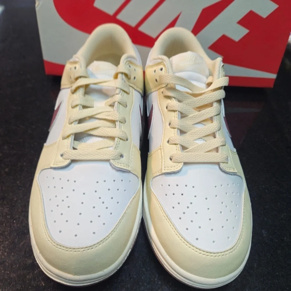 Women's Size 9.5 - Nike Dunk Low Next Nature Coconut Mauve DD1873 103